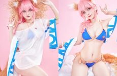 Nóng mặt với bộ ảnh cospla nàng Tamamo-no-Mae gợi cảm trong tựa game Fate/Grand Order