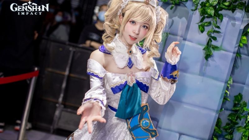 Bộ ảnh cosplay các nhân vật cực dễ thương trong Genshin Impact