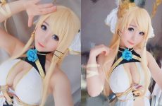 Bỏng mắt với loạt ảnh cosplay nàng HMS Glorious cực gợi cảm trong tựa game Azur Lane