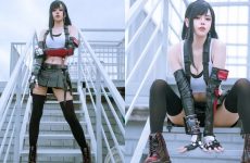Bỏng mắt với loạt ảnh cosplay nàng Tifa trong Final Fantasy cực kỳ gợi cảm