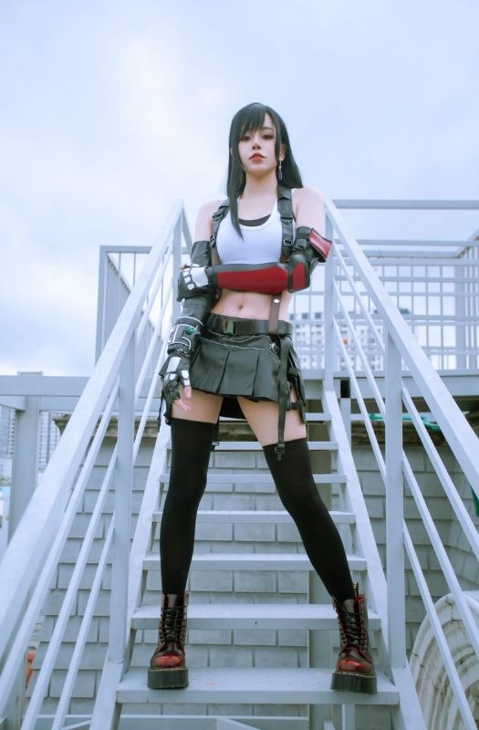 Bộ ảnh cosplay mỹ nhân Tifa với ngoại hình đầy nóng bỏng trong Final Fantasy