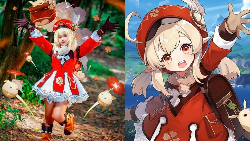 Rụng tim với loạt ảnh cosplay nhân vật Klee siêu dễ thương trong Genshin Impact 