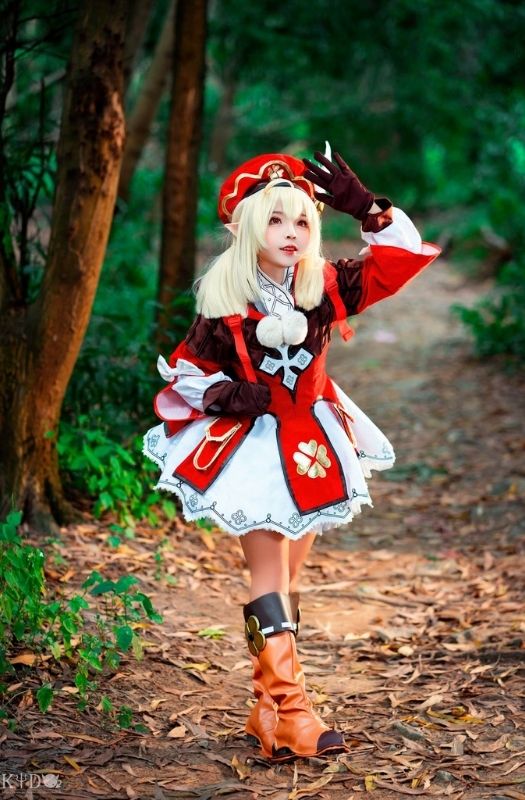 Bộ ảnh cosplay nhân vật Klee trong Genshin Impact