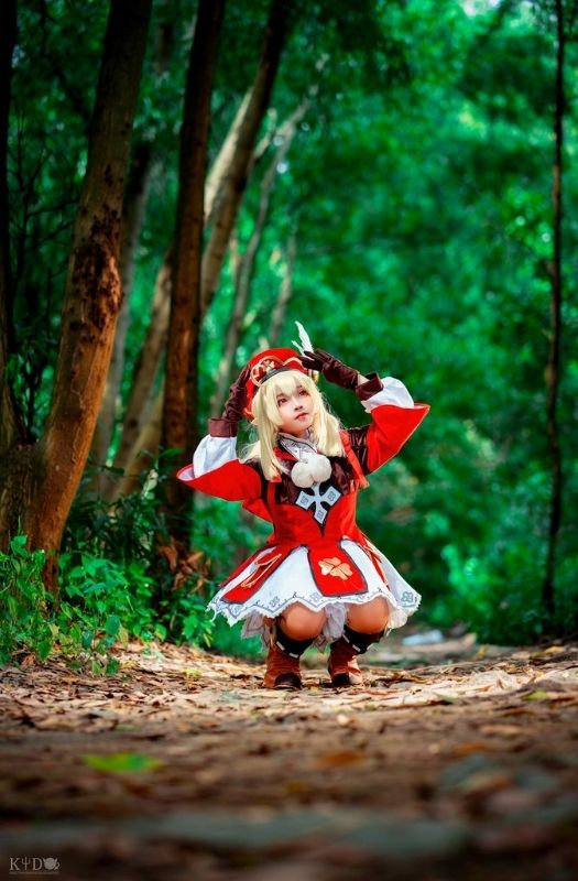 Bộ ảnh cosplay nhân vật Klee trong Genshin Impact