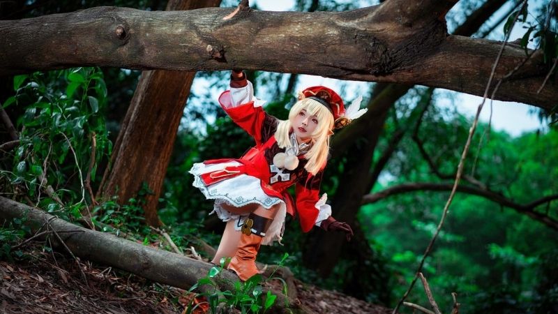 Bộ ảnh cosplay nhân vật Klee trong Genshin Impact