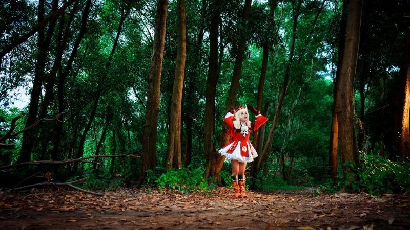 Bộ ảnh cosplay nhân vật Klee trong Genshin Impact