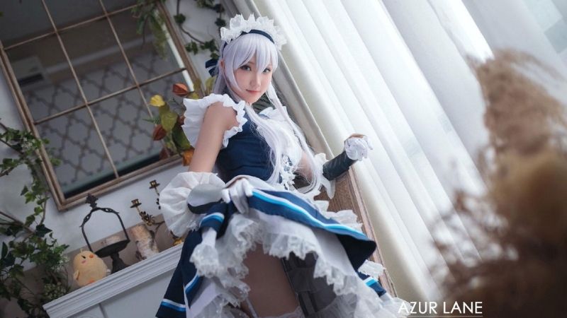 Loạt ảnh cosplay nhân vật Belfast đầy nóng bỏng