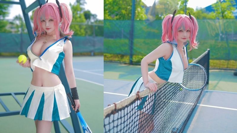 Bộ ảnh cosplay nhân vật USS Bremerton trong Azur Lane khiến người xem phải chảy máu mũi