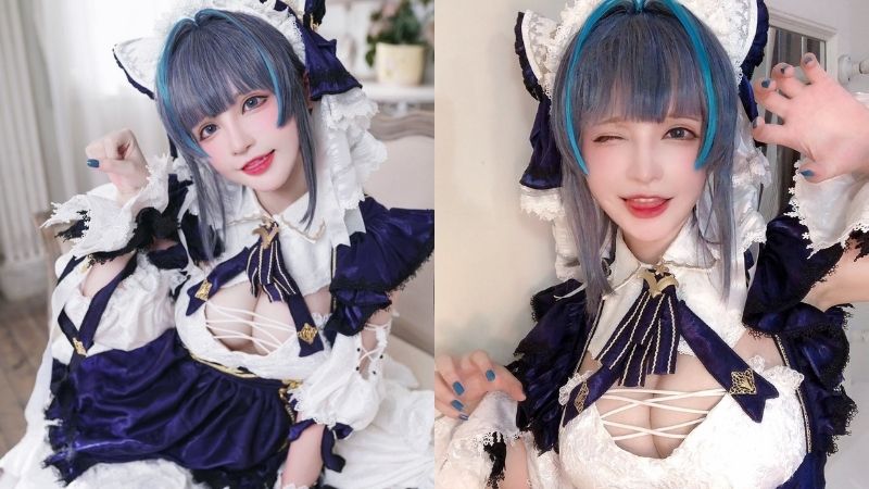 Bộ ảnh cosplay nhân vật USS Bremerton trong Azur Lane khiến người xem phải chảy máu mũi