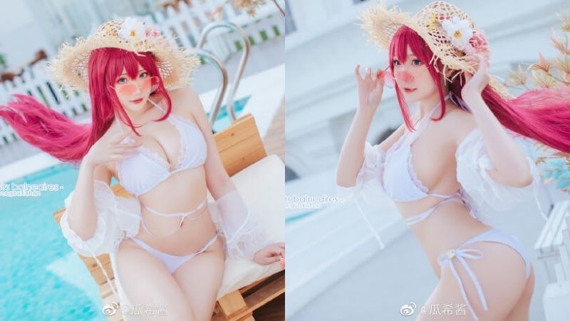 Bộ ảnh cosplay nàng Surcouf siêu quyến rũ trong Azur Lane