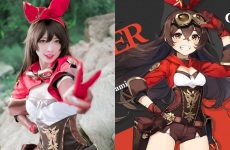 Tan chảy với loạt ảnh cosplay nhân vật Amber xinh tựa thiên thần trong Genshin Impact