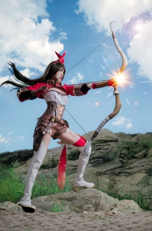 Bộ ảnh cosplay nhân vật Amber hùng vĩ và vô cùng chân thật