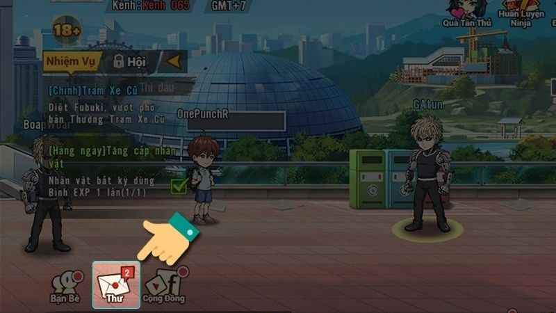 III. Hướng dẫn nhập giftcode One Punch Man The Strongest