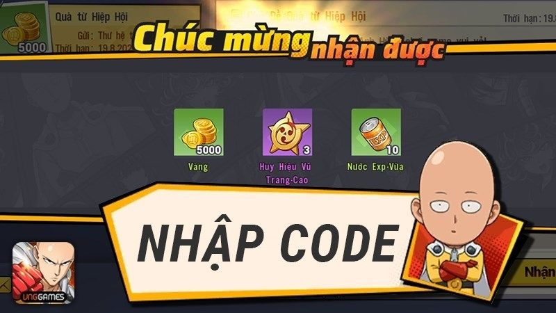 II. Tổng hợp giftcode One Punch Man The Strongest