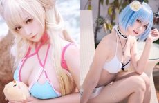 Ngộp thở với hàng loạt ảnh cosplay các mỹ nhân sở hữu tâm hồn khủng trong Azur Lane