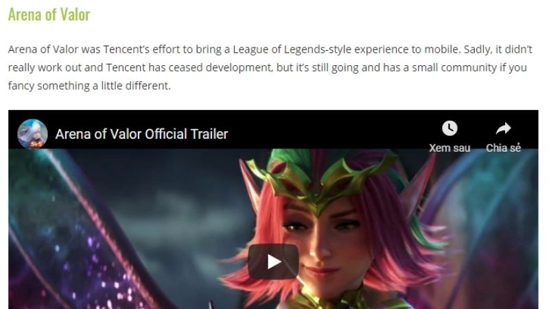 Droidgamers phơi bày thực trạng đau lòng của Liên Quân Mobile