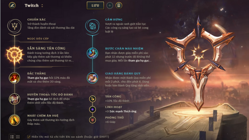 Twitch Rìu Đại Mãng Xà
