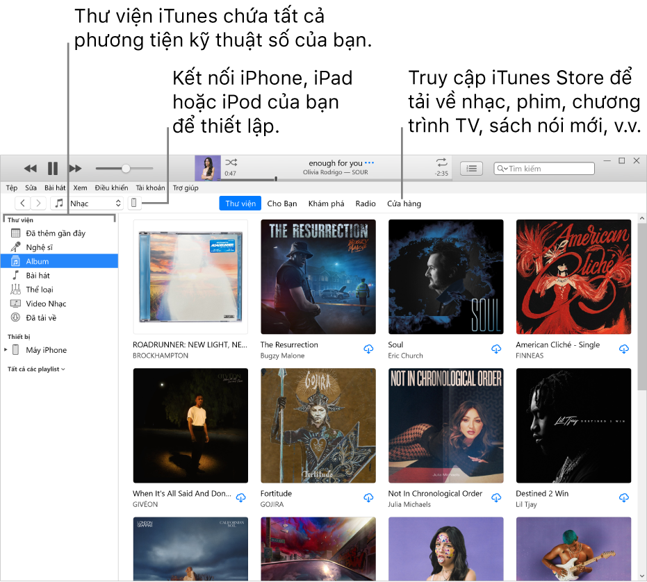 iTunes trên PC là gì?