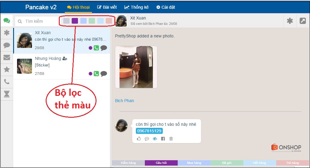 Pancake Facebook là gì? Hướng dẫn sử dụng Pancake v2 - Onshop