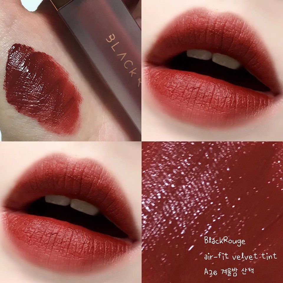 {Review} Son Black Rouge A26 là màu gì? Giá bao nhiêu? Mua ở đâu?