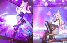Đắm mình trước bộ ảnh cosplay Ahri K/DA cực kỳ nõn nà, nóng bỏng trong LMHT
