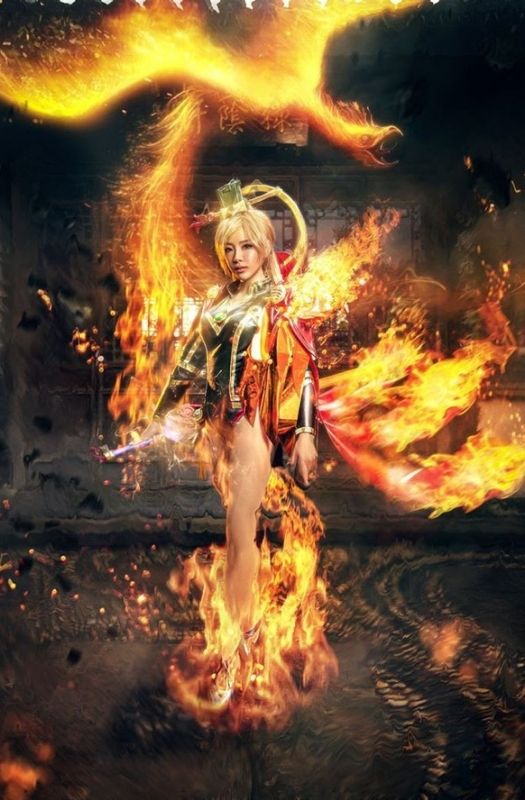 Loạt ảnh cosplay trang phục Butterfly Phượng Cửu Thiên trong Liên Quân Mobile.