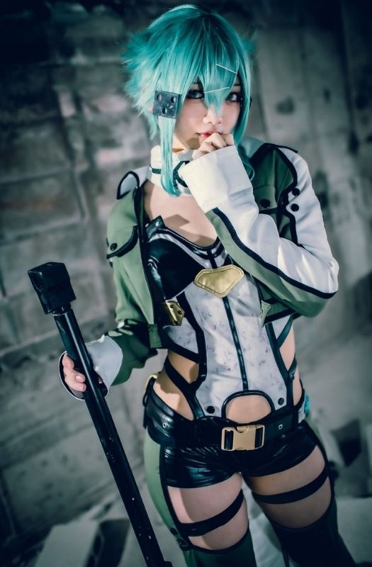 Bộ ảnh cosplay nhân vật Sinon siêu ngầu trong Sword Art Online
