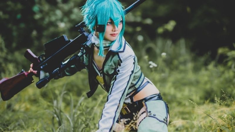 Bộ ảnh cosplay nhân vật Sinon siêu ngầu trong Sword Art Online