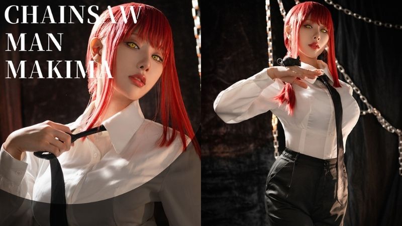 Say đắm với loạt ảnh cosplay sao y bản chính mỹ nữ phản diện trong Chainsaw Man