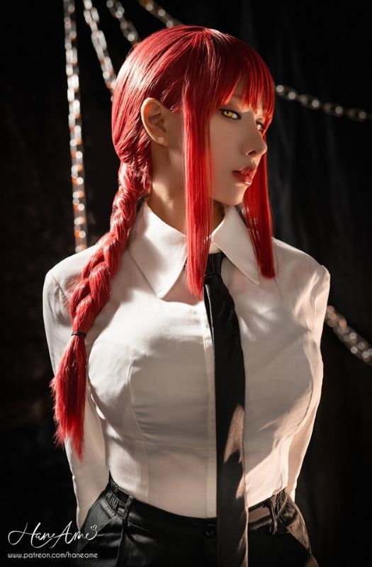 Bộ ảnh cosplay mỹ nữ phản diện Makima trong Chainsaw Man