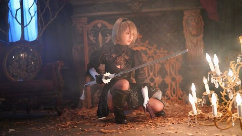 Loạt ảnh cosplay nhân vật 2B trong tựa game Nier: Automata 