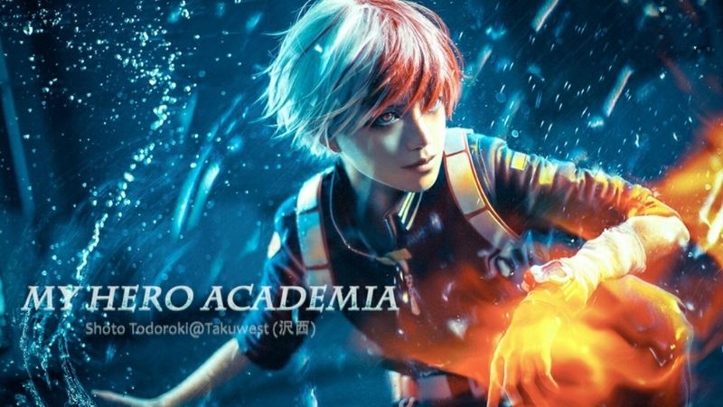 Bộ ảnh cosplay nhân vật Todoroki Shouto cực ngầu trong My Hero Academia