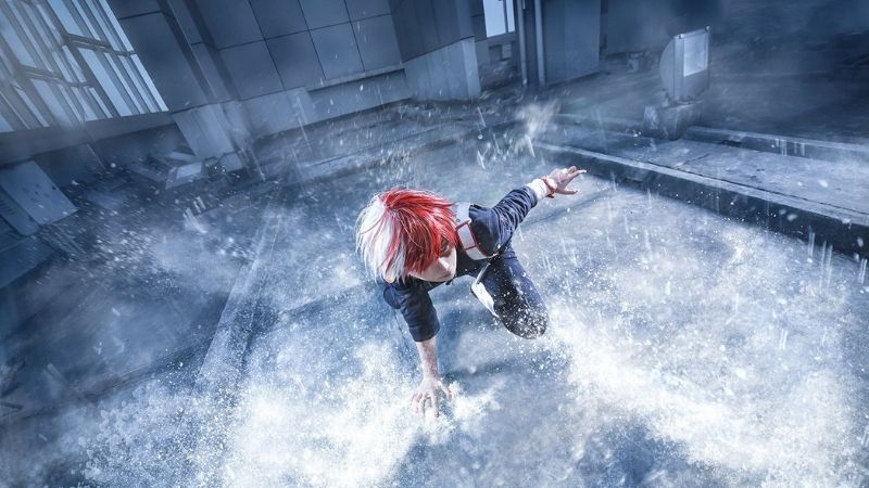 Bộ ảnh cosplay nhân vật Todoroki Shouto cực ngầu trong My Hero Academia