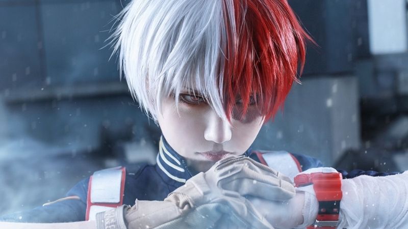 Bộ ảnh cosplay nhân vật Todoroki Shouto cực ngầu trong My Hero Academia