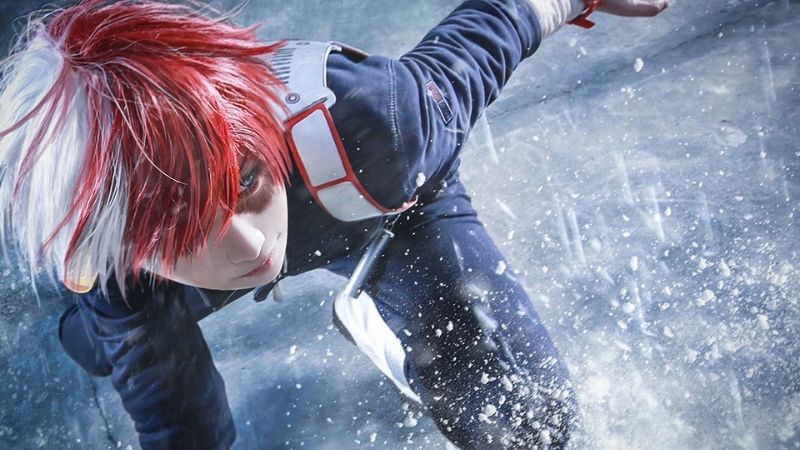 Bộ ảnh cosplay nhân vật Todoroki Shouto cực ngầu trong My Hero Academia