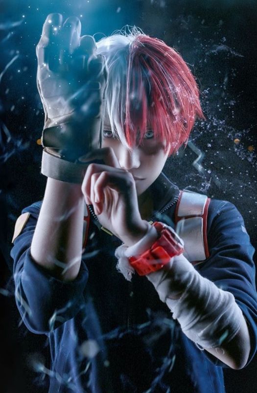 Bộ ảnh cosplay nhân vật Todoroki Shouto cực ngầu trong My Hero Academia