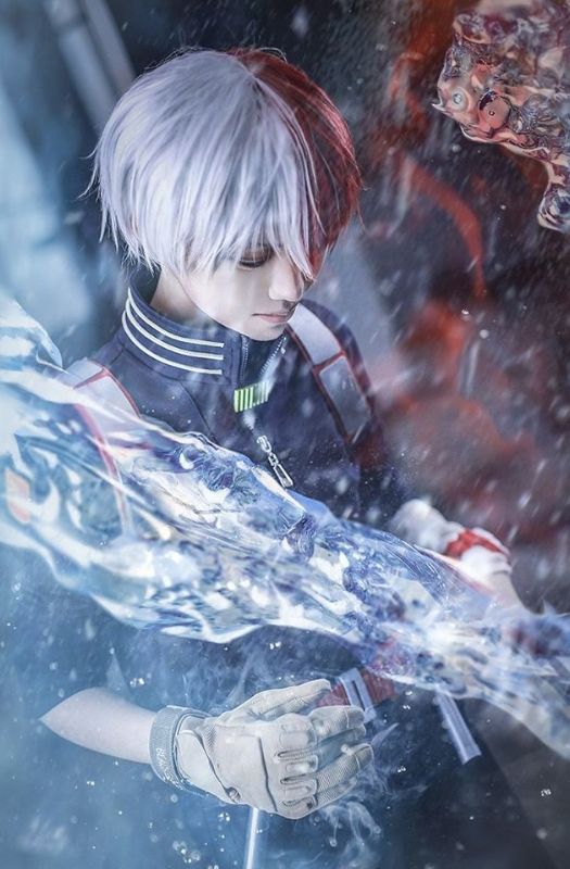Bộ ảnh cosplay nhân vật Todoroki Shouto cực ngầu trong My Hero Academia