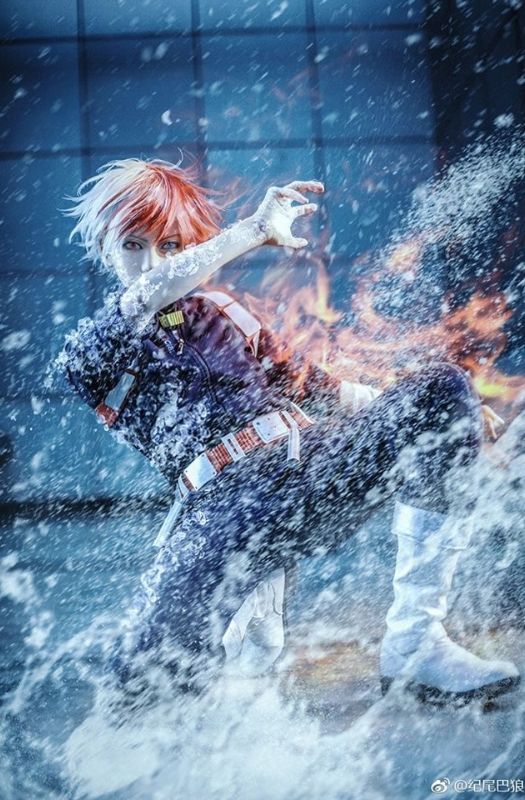 Bộ ảnh cosplay nhân vật Todoroki Shouto cực ngầu trong My Hero Academia