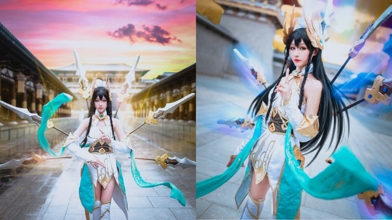 Đắm mình trước bộ ảnh cosplay trang phục Irelia Tiên Kiếm đẹp lung linh trong LMHT
