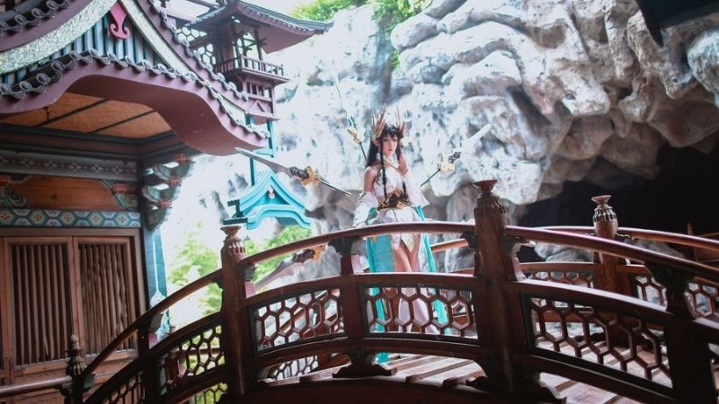 Bộ ảnh cosplay nhân vật Irelia Tiên Kiếm đẹp lung linh và vô cùng chân thật