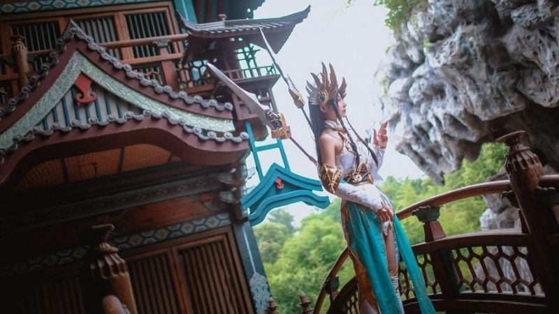 Bộ ảnh cosplay nhân vật Irelia Tiên Kiếm đẹp lung linh và vô cùng chân thật