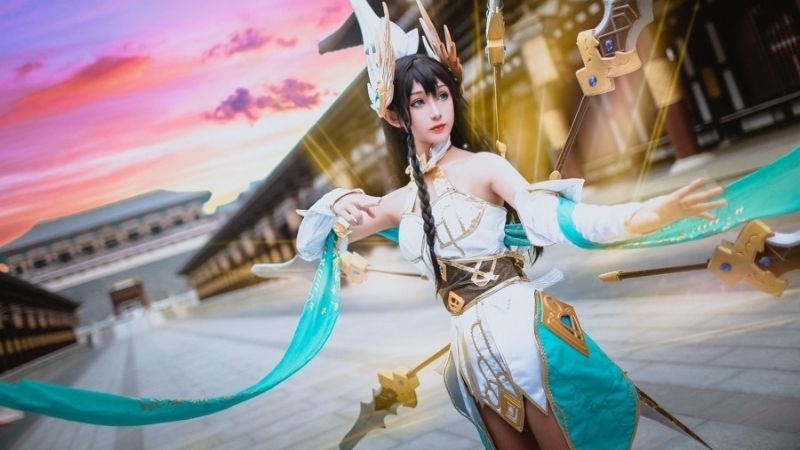 Bộ ảnh cosplay nhân vật Irelia Tiên Kiếm đẹp lung linh và vô cùng chân thật