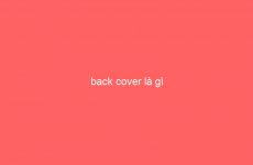 cover là gì