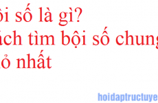 bội số là gì