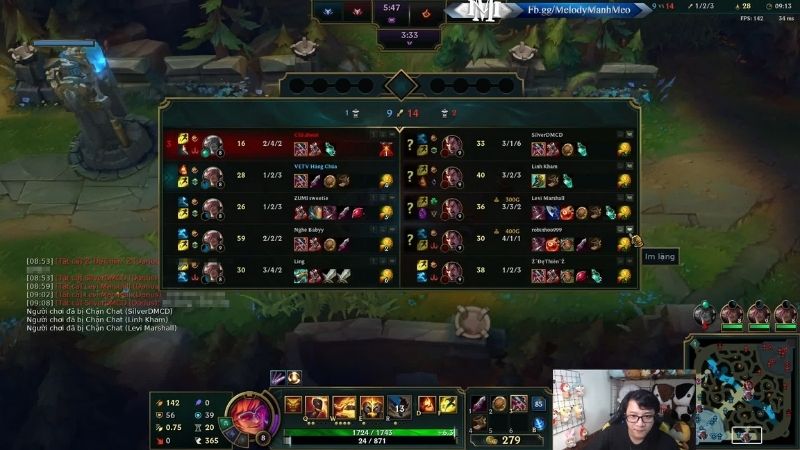 Game thủ bị bay acc vì toxic với BLV Đức Mạnh của VETV