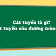 cát tuyến là gì