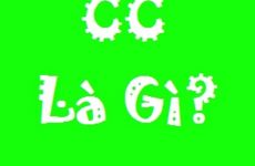 cc là gì