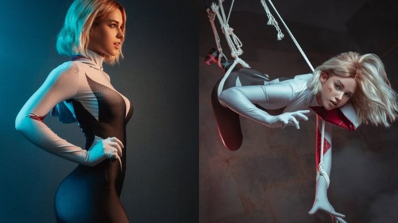 Bộ ảnh cosplay trang phục Spider-Gwen trong vũ trụ Spider-Man