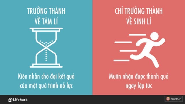 Trưởng thành là gì? Khác biệt giữa người trưởng thành và trẻ lâu năm