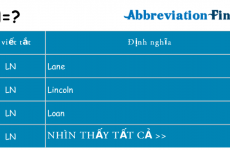 ln là gì